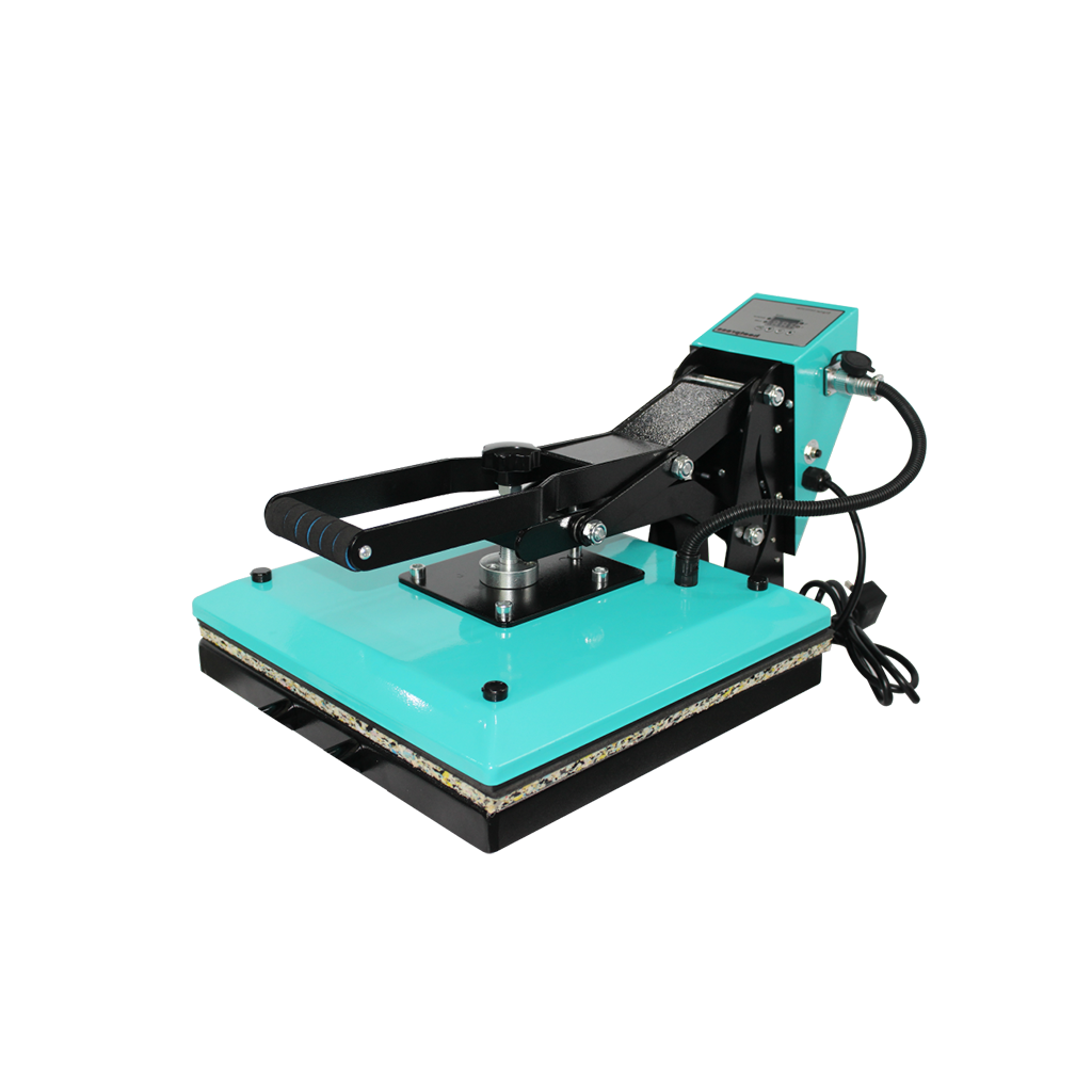 38 × 38 cm Clamshell Heat Press